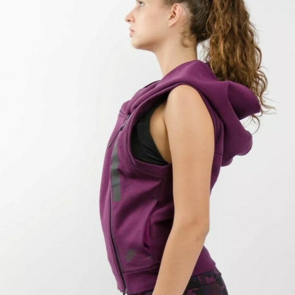 Nike Tech Fleece Sleeveless Hooded Vest Small - Picture 5 of 13